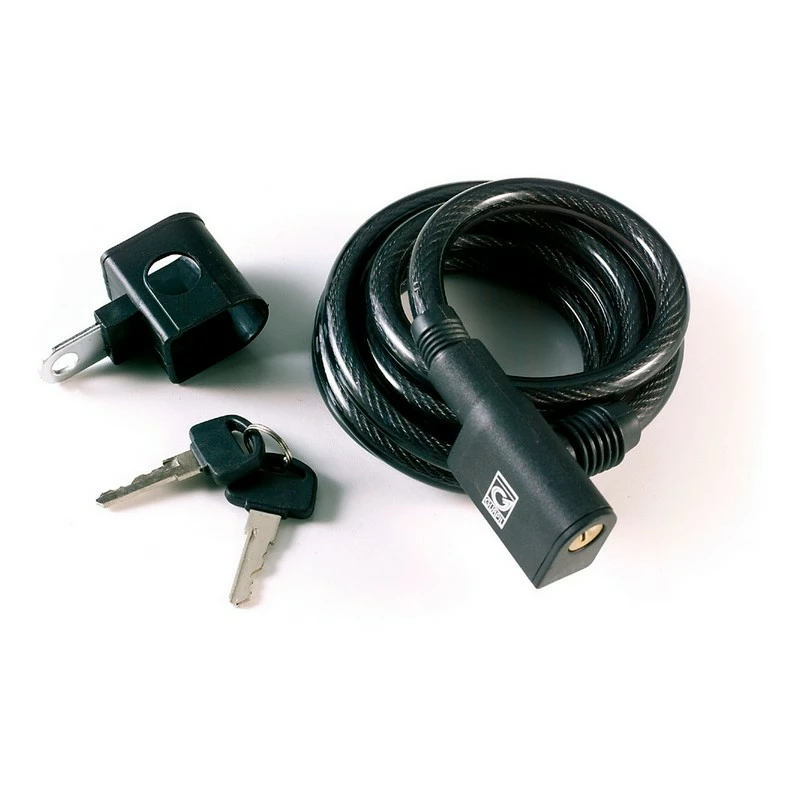 Antivol Spiral GURPIL 120 cm x 10 mm Noir - Sécurité Urbaine et Cadenas 3 Antivol Spiral GURPIL 120 cm x 10 mm Noir - Sécurité Urbaine et Cadenas