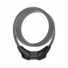 Antivol Spirale OnGuard Néon Combinaison 180 cm x 12 mm Noir - Sécurité Urbaine -France Accessoires Vélo Soldes Boutique antivol spiral onguard neon combinaison 180 cm x 12 mm noir