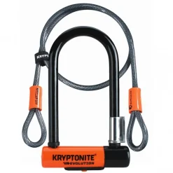 Kryptonite ANTIVOL U KRYPTOLOCK EVOLUTION MINI 7 + 4'FLEX - Sécurité Urbaine Maximale -France Accessoires Vélo Soldes Boutique antivol u kryptolock evolution mini 7 4 flex 2