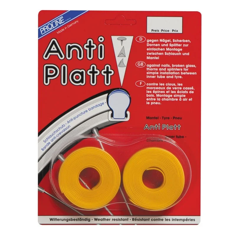 Bande Anti-Crevaison 23mm Jaune ANTI PLATT - Protection Durable pour Chambres à Air FIXIE 3 Bande Anti-Crevaison 23mm Jaune ANTI PLATT - Protection Durable pour Chambres à Air FIXIE