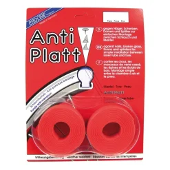 Bande Anti Crevaison 25mm Rouge ANTI PLATT - Protection pour Chambres à Air FIXIE, Pneus & Chambre à Air