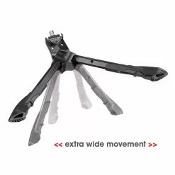 Béquille URSUS Double Jumbo 28" 300mm Noire - Béquille de Sécurité Urbaine