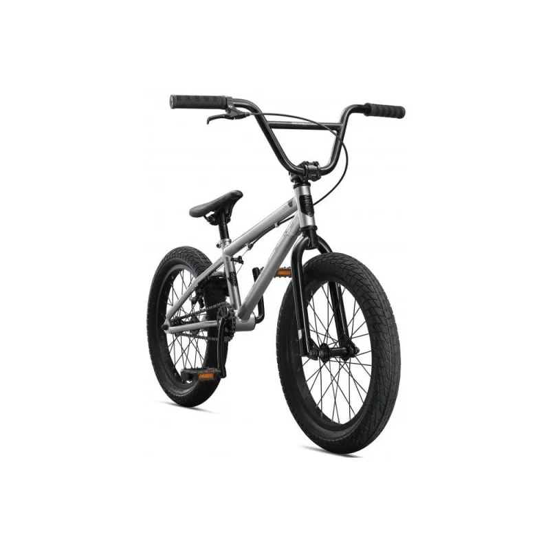 BMX Mongoose L18 18" Argent 2021 - Vélo BMX Complet pour FREE, STREET, DIRT 4 BMX Mongoose L18 18" Argent 2021 - Vélo BMX Complet pour FREE, STREET, DIRT – Image 2