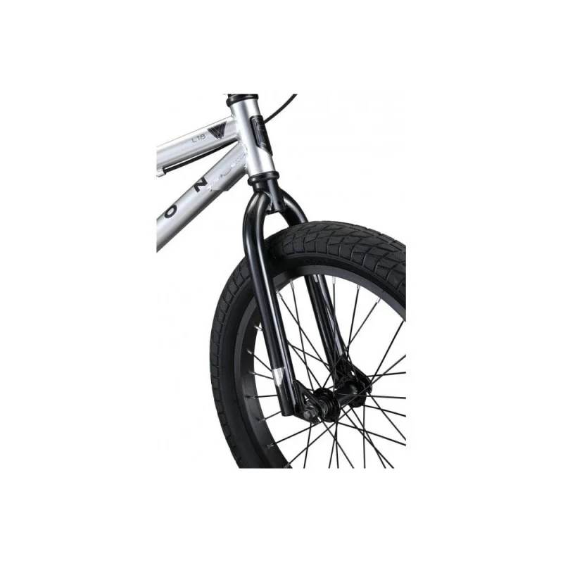 BMX Mongoose L18 18" Argent 2021 - Vélo BMX Complet pour FREE, STREET, DIRT 5 BMX Mongoose L18 18" Argent 2021 - Vélo BMX Complet pour FREE, STREET, DIRT – Image 3