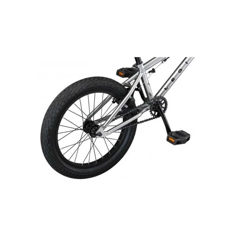 BMX Mongoose L18 18" Argent 2021 - Vélo BMX Complet pour FREE, STREET, DIRT 8 BMX Mongoose L18 18" Argent 2021 - Vélo BMX Complet pour FREE, STREET, DIRT – Image 6