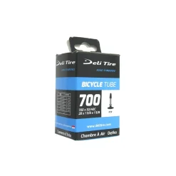 CAA DELI Chambre à Air 700x32-40c SV36mm 32-40/622 pour Vélos Fixie et Urbains