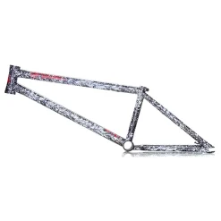 Volume Bikes CADRE VOLUME VESSEL WHT SPLATTER - Cadre BMX Haute Performance