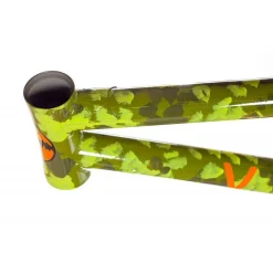 Volume Bikes CADRE VOLUME VOYAGER NORTWEST GREEN - Cadre BMX Haute Performance -France Accessoires Vélo Soldes Boutique cadre volume voyager nortwest green 2