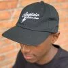 Casquette Dad Hat LE COMPTOIR Noire - Style BIKELIFE -France Accessoires Vélo Soldes Boutique casquette le comptoir dad had noire