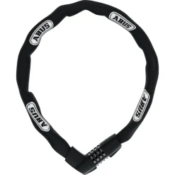 Chaîne ABUS Tresor 1385/110 Black - Cadenas Haute Sécurité pour Vélo et Urbain