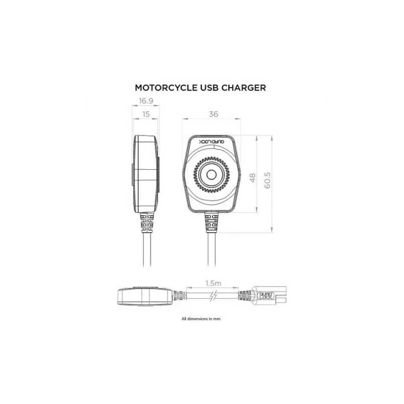 Quad Lock Chargeur USB QUADLOCK - Étui de Téléphone Urbain avec Support de Charge 6 Quad Lock Chargeur USB QUADLOCK - Étui de Téléphone Urbain avec Support de Charge – Image 4