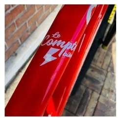 Vélo Bikelife C100 Rouge Vermillon 2022 - Collective - Vélo Complet Haut de Gamme -France Accessoires Vélo Soldes Boutique collective bikes c100 orange 12