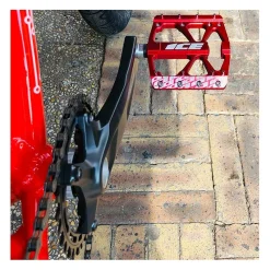 Vélo Bikelife C100 Rouge Vermillon 2022 - Collective - Vélo Complet Haut de Gamme -France Accessoires Vélo Soldes Boutique collective bikes c100 orange 13