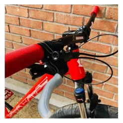 Vélo Bikelife C100 Rouge Vermillon 2022 - Collective - Vélo Complet Haut de Gamme -France Accessoires Vélo Soldes Boutique collective bikes c100 orange 4