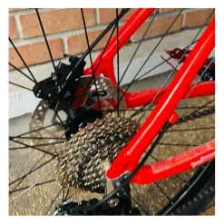 Vélo Bikelife C100 Rouge Vermillon 2022 - Collective - Vélo Complet Haut de Gamme -France Accessoires Vélo Soldes Boutique collective bikes c100 orange 8