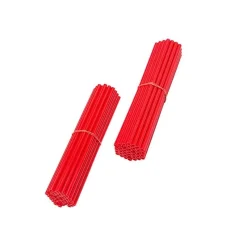 Couvres Rayons Blackway Rouge X76 Pièce - Personnalisation BIKELIFE