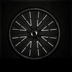 COUVRES RAYONS RÉFLÉCHISSANTS RAINETTE Fluo X12 Pièces - Sécurité Urbaine et Lumière Réfléchissante -France Accessoires Vélo Soldes Boutique couvres rayons reflechissants rainette fluo x12 pieces 3