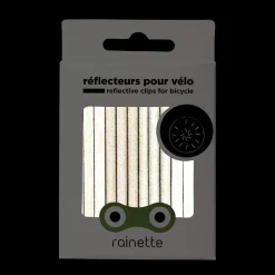 COUVRES RAYONS RÉFLÉCHISSANTS RAINETTE Multicolore X12 Pièces - Sécurité Urbaine -France Accessoires Vélo Soldes Boutique couvres rayons reflechissants rainette multicolore x12 pieces 1