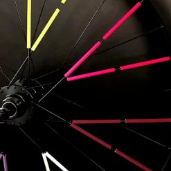 COUVRES RAYONS RÉFLÉCHISSANTS RAINETTE Multicolore X12 Pièces - Sécurité Urbaine -France Accessoires Vélo Soldes Boutique couvres rayons reflechissants rainette multicolore x12 pieces 6