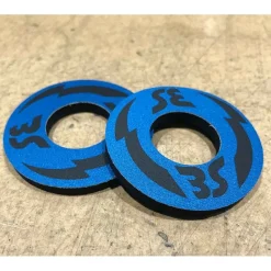 SE Bikes DONUTS POIGNÉES Lightning Blue - Poignées Bikelife Haut de Gamme