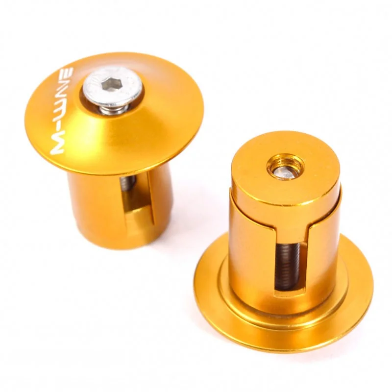 EMBOUTS GUIDON M-WAVE Aluminium - Poignées et Embouts BIKELIFE Haute Qualité 4 EMBOUTS GUIDON M-WAVE Aluminium - Poignées et Embouts BIKELIFE Haute Qualité – Image 2