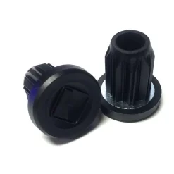 EMBOUTS GUIDON MERRITT INSERT BLACK - Embouts de guidon haute qualité pour BIKELIFE