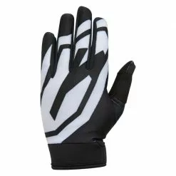 Gants COLLECTIVE Monogram Noir-blanc - Protection BMX - Confort et Style