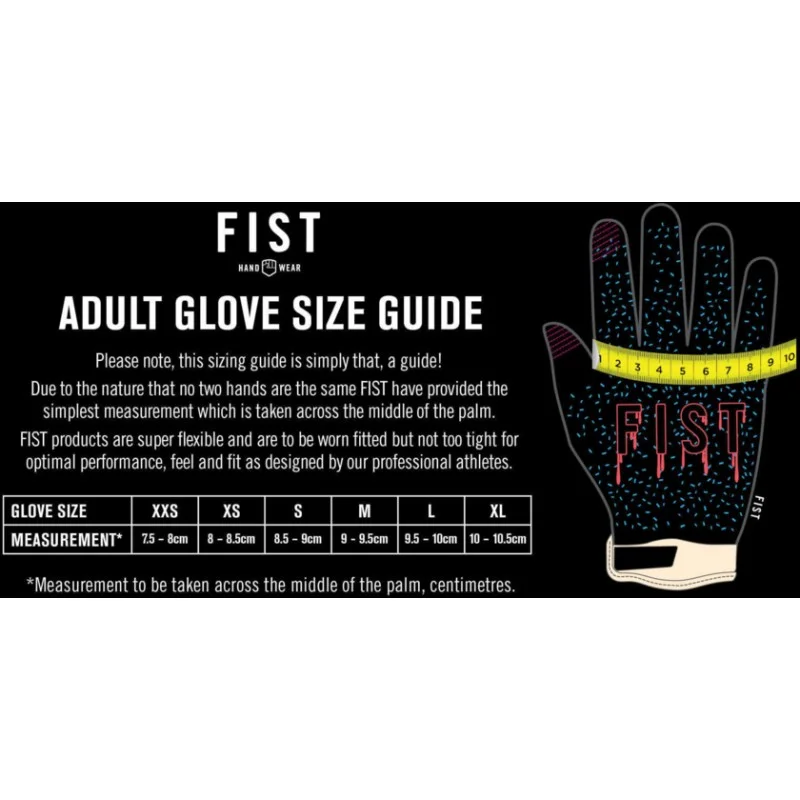 Gants Fist Pina Colada XXS - Protection BMX - Confort et Style 4 Gants Fist Pina Colada XXS - Protection BMX - Confort et Style – Image 2