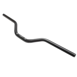 Guidon BLB Big Smoke Ø25.4mm Noir - Guidon Fixie Noir pour Vélo Urbain