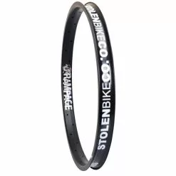 Jante STOLEN 26 Pouces Rampage 36h Noire - Roues BMX Haute Performance