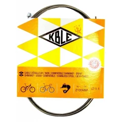 KBLE KABLE DERAILLEUR INOX SHIMANO/SRAM 1.1X 2100MM - Compatible Vélo Urbain
