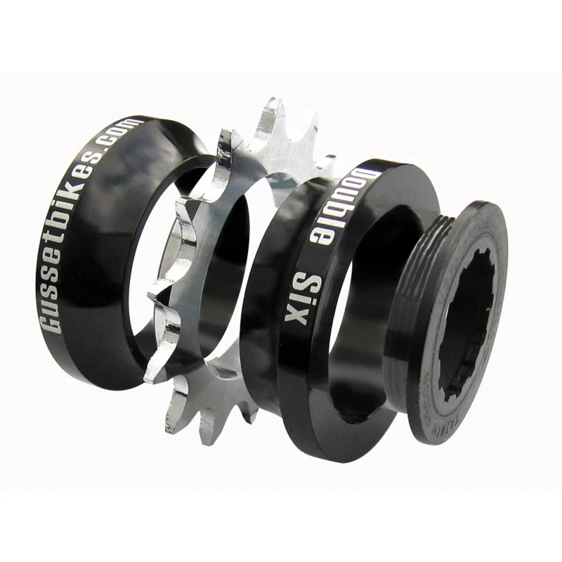 Kit Single Speed GUESSET DOUBLE SIX 16 Dents - Transmission Fixie 3 Kit Single Speed GUESSET DOUBLE SIX 16 Dents - Transmission Fixie