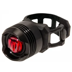 Lumière Arrière BRN AR Noire Métallique - Feu Stop LED pour Vélo Urbain