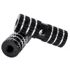 P&A MINI PEGS ALU 10 MM A VISER Noir - Pegs BMX légers et durables -France Accessoires Vélo Soldes Boutique mini pegs alu 10 mm a viser black