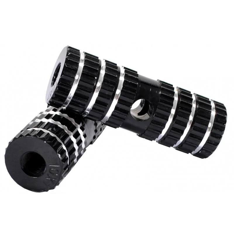 P&A MINI PEGS ALU 10 MM A VISER Noir - Pegs BMX légers et durables 3 P&A MINI PEGS ALU 10 MM A VISER Noir - Pegs BMX légers et durables