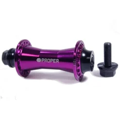 ProperBikeCo MOYEU PROPER MICROLITE AV FEM - Moyeu avant léger pour BMX -France Accessoires Vélo Soldes Boutique moyeu proper microlite av fem 2