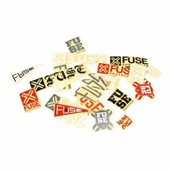 Pack De Stickers FUSE - 15 Pièces | Customisation Bikelife | Kit Décos Motos