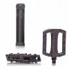 Pack DEMOLITION Pédales + Poignées Flangeless Noires - BMX Transmission 2 Pack DEMOLITION Pédales + Poignées Flangeless Noires - BMX Transmission -France Accessoires Vélo Soldes Boutique pack demolition pedales poignees flangeless noires