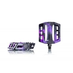 Pack DEMOLITION Pédales + Poignées VLM Noir-Violet - Pièces de Démolition pour Fixie