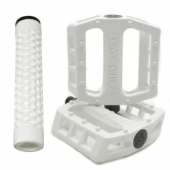 Pack DEMOLITION Pédales Trooper Blanc + Poignées CULT Odi Vans Blanc | Pièces Démolition pour Fixie