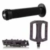 Pack DEMOLITION Pédales Trooper Noir + Poignées ODI Longneck Std Noir - FIXIE/Pédales/Transmission -France Accessoires Vélo Soldes Boutique pack demolition pedales trooper noir poignees odi longneck std noir