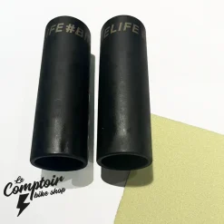 Pack PEGS BIKELIFE Noirs + Grips BIKELIFE Phosphorescent - Accessoires Vélo Freestyle