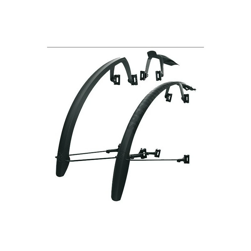 SKS BLUEMELS Paire De Garde-Boues 28" Speedrocker - Protection Urbaine pour Vélo 3 SKS BLUEMELS Paire De Garde-Boues 28" Speedrocker - Protection Urbaine pour Vélo