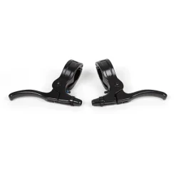 Generique Paire De Leviers BMX Ø22.2 Mm Noir - Freinage Performant et Durable