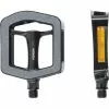 Paire De Pédales VOXOM Touring-Trekking Aluminium Noires - Pédales Urbaines Durable -France Accessoires Vélo Soldes Boutique paire de pedales voxom touring trekking aluminium noires