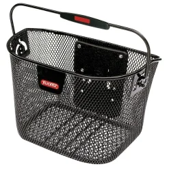 PANIER AV Klickfix Mini M Noir - Paniers Urbains pour Vélo - Accessoires Pratiques
