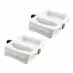 Pédales Alienation Effects Blanches - Pédales Fixie Haut de Gamme 5 Pédales Alienation Effects Blanches - Pédales Fixie Haut de Gamme -France Accessoires Vélo Soldes Boutique pedales alienation effects blanches 1