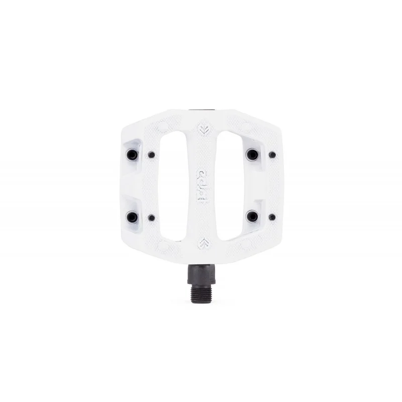 Pédales Eclat Slash Aluminium Blanches pour Fixie - Légères et Durables 4 Pédales Eclat Slash Aluminium Blanches pour Fixie - Légères et Durables – Image 2