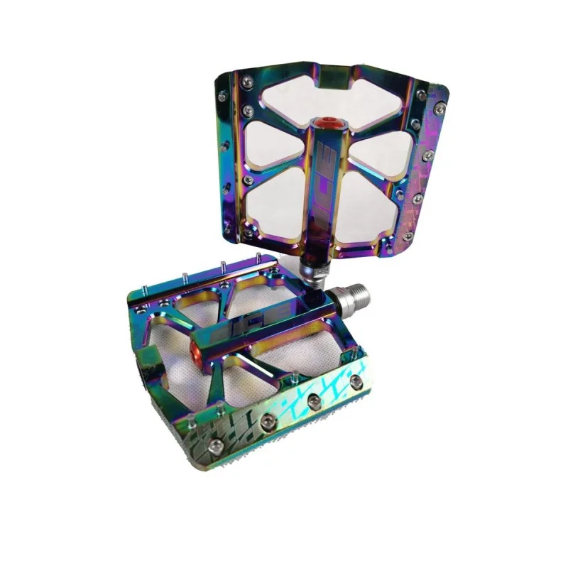 Pédales ICE FAST Aluminium CNC 9/16e Neochrome - Haute Performance pour Vélos 6 Pédales ICE FAST Aluminium CNC 9/16e Neochrome - Haute Performance pour Vélos – Image 4