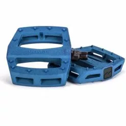 Pédales Merritt P1 Bleues Foncées - Pédales BMX Haute Performance